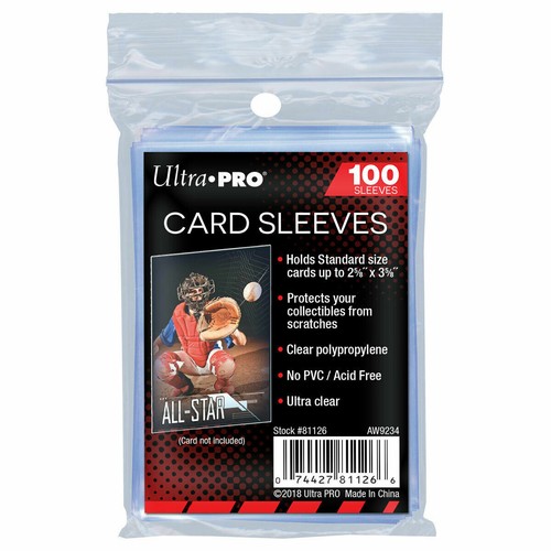 Ultra pro sleeves - ultra, soft