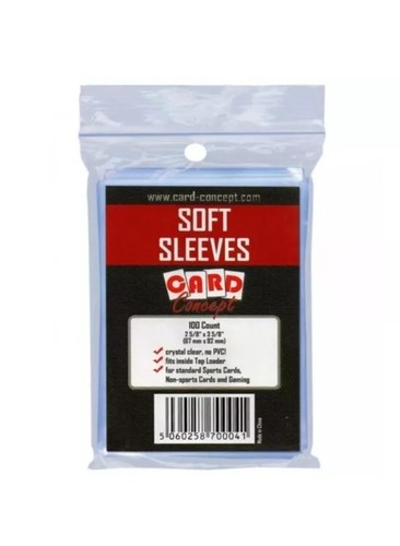 Soft sleeves for trading cards - for,