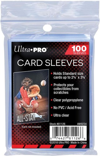 Ultra pro soft penny - ultra, card