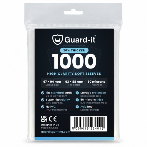 Guard soft card sleeves - soft,