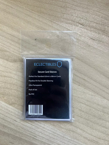 Trading card soft sleeve 100 - soft,