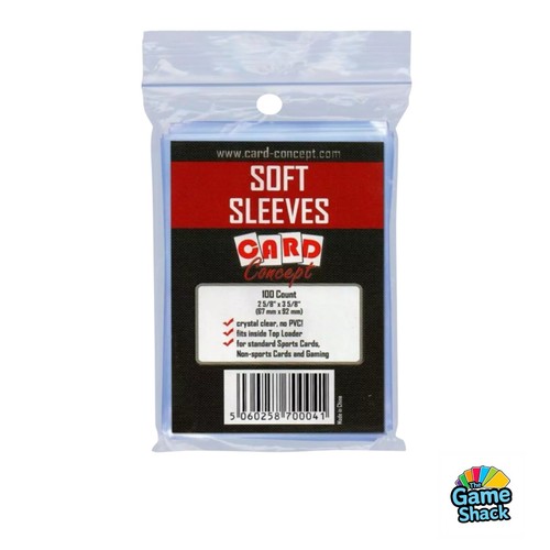 Card concept 100x - soft, sleeves