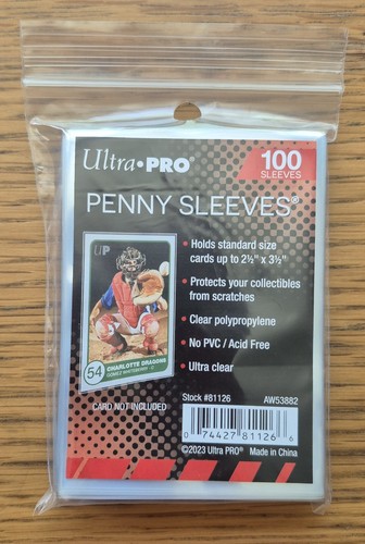 Ultra pro penny sleeves - pro,