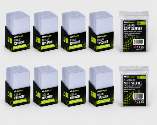 Mintkeeper 200 top loaders - top, +