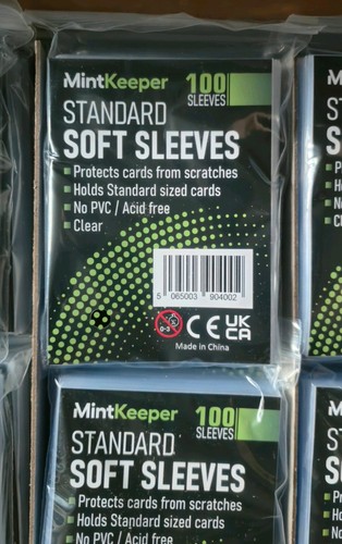 Protective card sleeves x1 - protective,