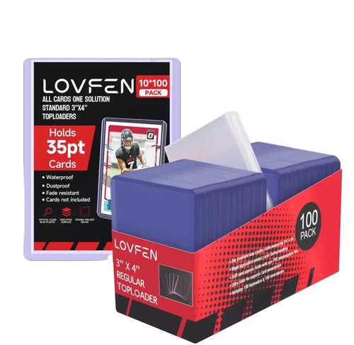 100 toploaders - 100,