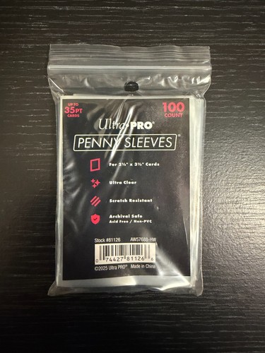 Ultra pro soft penny - soft, standard