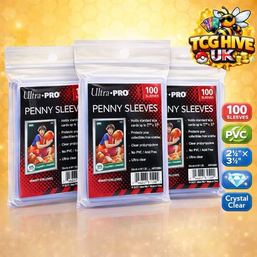 3xultra pro penny sleeves - penny, 100